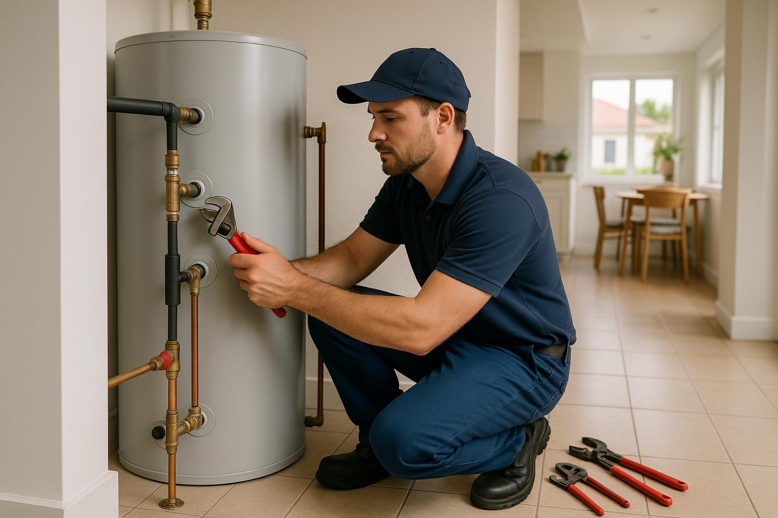 Hot Water Systems service by FlowCore Plumbing